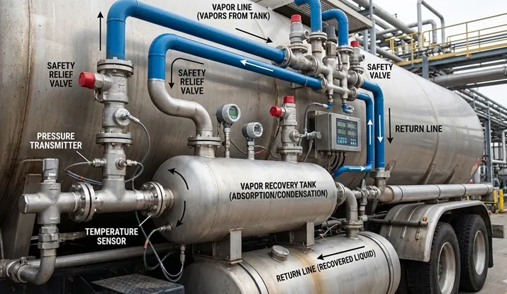 تجهیزات و اجزای اصلی کهاب تانکر