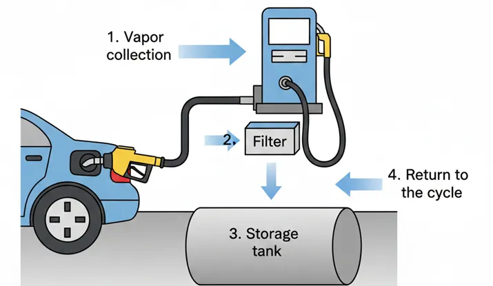 عملکرد دستگاه بخار بنزین