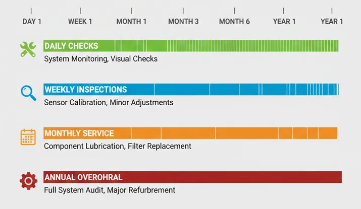 بازههای زمانی استاندارد سرویس کهاب در پمپ بنزین