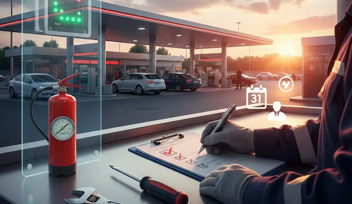 نگهداری تجهیزات کهاب در پمپ بنزین